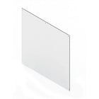 Partition Garde-éternuements suspendu Mark Maker, 48 "L x 48" H, acrylique-Nos protecteurs d'éternuement transparents pour l'hygiène renforcent la distance sociale, tout en aidant à protéger les employés et les clients de première ligne contre la propagation potentielle des germes