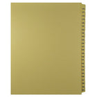 Mark Maker – Ensemble d’onglets séparateurs juridiques blancs, 1/25 onglets, format lettre, sans trous, numéros 176 à 200-Onglets séparateurs beiges, 1/25 onglets