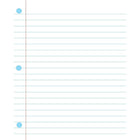 Ashley Big Die-Cut Magnet Notebook Page, paquet de 3-Idéal pour une utilisation en classe pour une organisation facile