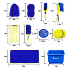 Michelin - Ensemble de seau de lave-auto Ultimate 11 pièces-9