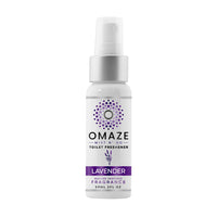 Omaze - Mist and Go Flacon pulvérisateur 2oz - Lavender-Le spray encapsule et neutralise les odeurs de salle de bain causées par plusieurs composés de soufre et d'azote