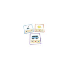 Cartes d'activites CVC Builders de Junior Learning - Paquet de 48-Les cartes sont autoverifiees avec les reponses au verso