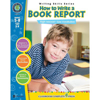 Livre numérique : How to Write a Book Report (PDF, téléchargement pour 1 utilisateur), ISBN 978-1-55319-393-7, 5e à 8e année-Vous recevrez deux courriels : un confirmant toute la commande et l'autre avec un bouton Download Software (Télécharger le logiciel). Vous pouvez télécharger immédiatement ou revoir votre courriel pour télécharger plus tard.