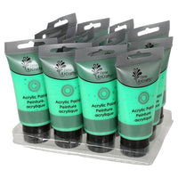 Peinture acrylique, 75 ml, vert néon, 12/paquet-1