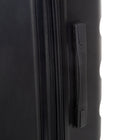 Air Canada - Valise de cabine rigide à roulettes pivotantes de 20 po Eerie Collection - Noir-Dimensions Totales: 14.5" x 8" x 19.5"  (37.5 x 20 x 50cm)