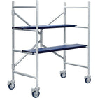 Metaltech - Échafaudages Mobiles - Échafaudage Mini, Cadre Aluminium, 42po P X 48-1/2po H-Matériau du cadre Aluminium