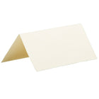 JAM Paper Cartons de table imprimables, 1,75 x 3,75 po, ivoire, 3 paquets de 12 (2225916895g)-Fini : lisse