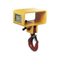Caldwell – Crochets à fourche simple, 27/32 po, 16 lb, 3000 lb, (5-1.5-6 CROCHET FIXE)-Dimensions de l’entrée pour fourche : 4 1/2 x 2 1/2 po