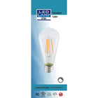 Northern Stars – Ampoule 84792 LED ST64, 7W, intensité variable, blanc chaud, paquet de 2-Remplacement direct pour les tubes fluorescents de F34T12U6 et F32T8U6; Économisez 50 % en coûts énergétiques
