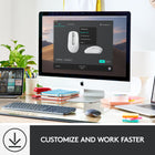 Logitech MX Anywhere 3 pour Mac, gris clair-Jusqu’à 3 heures d’autonomie avec une minute de charge