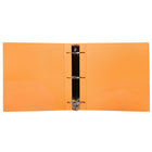 JAM PaperMD – Cartable à 3 anneaux Designders, 3 po, orange, 4/paquet-5