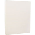 JAM Paper Papier couverture cartonné Strathmore fini vergé, 8 1/2 x 11 po, blanc naturel, 250 feuilles/rame-Taille : 8 1/2 x 11 po
