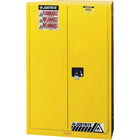 JustriteMD – Armoire de rangement ininflammable Sure-GripMD, porte coul. à ferm. auto., 43 x 18 x 65 po-Paroi double, acier soudé de calibre 18 avec une isolation d’air de 1 1/2 po