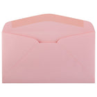 JAM Paper Enveloppes commerciales nº 6 3/4, 3 5/8 x 6 1/2 po, rose, 500/paquet-Enveloppes roses