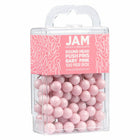 JAM PAPER - punaises colorees, punaises carte à tête ronde, rose pastel pastel, paquet de 100-Quantite : 100 punaises