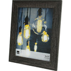 Kiera Grace – Cadre photo Loft, 8 x 10 po, noir bois flottant, 12/ensemble (PH44089-1MC)-Peut contenir une photo de 8 x 10 po
