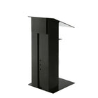 Urbann Lutrin K3 sans roulettes - aluminium - anthracite-Autoportant, discours