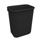 Global Commercial Products - Corbeille A Papier Souple 39L - Noir - Paquet de 4-S'adapte sous le bureau standard