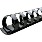 Swingline - Bandes de reliure CombBind de 1 po, noir, paq./ 100-Les bandes de reliure CombBind® sont compatibles avec toute machine à relier et tout accessoire préperforé 19 trous