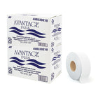 ABP PAPER – Rouleaux géants de papier hygiénique commercial, 2 épaisseurs, Avantage Plus, AV8330210-2 épaisseurs