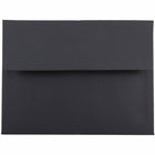 JAM Paper Enveloppes A6 format livret avec fermeture gommée, 4 3/4 x 6 1/2 po, noir, 1000/paq.-Noir