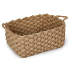 Truu Design - Panier de rangement tressage épais, 18 x 11"-Utilisation: ces paniers sont un organisateur de rangement supplémentaire pour vos serviettes, votre linge, vos magazines, vos jouets et de nombreux autres articles ménagers