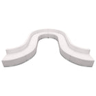 Flash Furniture – Alon Series ZB803450SWH, ensemble de réception 10 pièces, cuir, blanc-Revêtement doux en cuir blanc.