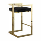 Plata Decor - Harvey Tabourets - Or / Noir - paquet de 2-Capacité de poids : 200 lb