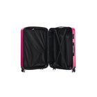 TOSCANO EMINENTE Grand bagage rigide 30 po - Fuschia-Garantie mondiale limitée de 5 ans