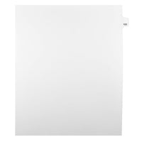 Mark Maker – Onglets séparateurs juridiques blancs, 1/25 onglets, format lettre, sans trous, numéro 103, 25/paquet-Onglets séparateurs blancs, 1/25 onglets