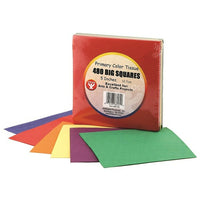 Hygloss – Carré de papier de soie de 5 po, 480/paquet (HYG88169)-Taille : 5 po
