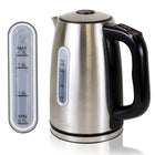 Kenmore - Bouilloire électrique sans fil de 1,7 L avec 6 préréglages de température-Faites bouillir jusqu'à 1,7 litre (1,8 pte) d'eau (assez pour 6 grandes tasses de thé ou de café) dans cette puissante bouilloire de 1500 W