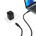Adam Elements - OMNIA X3 Adaptateur secteur USB-C 30 W, noir-Livré la vitesse de charge la plus rapide pour votre smartphone, 0% - 50% en seulement 30 minutes