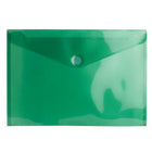 JAM Paper - Enveloppes plastiques avec fermeture VELCRO, livret lettre, 9,75 x 13 po, poly vert, 12/paquet (14628170)-Vert