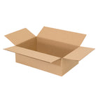 Boîtes d'expedition - 9 po L x 9 po l x 9 po H - 32ECT - Paquet de 25-Brun/ Kraft