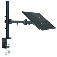 TygerClaw – Support de bureau avec bras pour ordinateur portatif, 19,7 x 15,7 x 14,2 po, noir-Support de bureau de taille moyenne