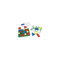 Ensemble de blocs de bureau d'attributs de ressources d'apprentissage, tangrams et pentaminos-Enseigne les formes, le tri, les motifs, la taille et le comptage
