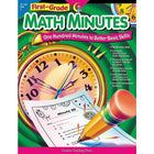 Livre de procès-verbaux de mathématiques pour l'enseignement créatif, 1re année-Chaque livre de cette série comprend 100 « minutes » pour aider les élèves à acquérir des compétences de base, à accélérer les opérations mathématiques et à renforcer leurs compétences en résolution de problèmes.