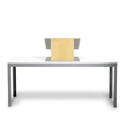 Urbann Lutrin de table K9, Anti-bactérien - aluminium et bois, naturel-Dimensions hors tout : 610 mm X 510 mm X 380 mm (24" X 20" X 15")