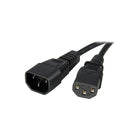 StarTech Câble dâââ€š¬ââ€ž¢alimentation PXT100146 de 6 pi-Le câble d’alimentation IEC 60320 C13 et les ports d’alimentation IEC 60320 C14 facilitent la connexion entre votre appareil et une source d’alimentation