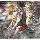 Designart – Première Nation Street Art toile d’illustrations (PT3638-30-30)-Impression