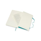 Moleskine – Carnet de la collection Classic, ligné, couverture souple, bleu récif, 5 po x 8,25 po-Couverture souple bleu récif