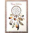MILLBROOK - Carte de souhaits Enveloppes - 5-3/8 po L x 7-3/4 po H - Plumes multiples - Paquet de 18-Cartes de qualite style boutique