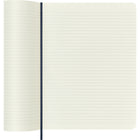 Moleskine - Carnet Classic Format Xl À Pages Lignées - Couverture Souple - 7,5 po x 10 po - Bleu Saphir-Papier ivoire sans acide