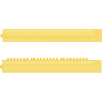 Wearwell – Rebords de sécurité modulaires, série 24/Seven Comfortable, simples à utiliser, 3 po x 39 po, femelle nitrile, jaune-Les modules de 3 pi x 3 pi sont emboîtables de tous les côtés pour couvrir de grandes surfaces, ou peuvent servir sur des postes de travail individuels