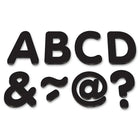 Teacher Created Resources Lettres magnétiques de 2 po, noir classique, paquet de 261-Ajoutez du style à d'autres surfaces métalliques telles que les tableaux blancs, les portes, les bureaux, les étagères et les poubelles