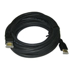 Electronic Master – Câble HDMI mâle à mâle de 25 pi, 1,6 x 6,7 x 7,5 po, noir-Résolution HD intégrale 1080p et au-delà