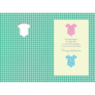 Rosedale – Cartes de souhaits et enveloppes « A Shower Of Good Wishes For You And Your Baby » 5 1/2 x 8 po, 12/paquet (15502)-Cartes de souhaits de qualité comparable à celles qu’on retrouve dans un magasin spécialisé