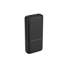 General Supply Goods + Co - Chargeur portable à trois sorties USB de 20 000 mAh, Noir-6 recharges complètes pour les téléphones intelligents