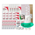 Trousse de premiers soins First Aid Central règlementaire pour l'Ontario - Section 10 - 16-200 personnes-Emballée dans un sac en nylon de qualité avec logo bilingue de trousse de premiers soins.